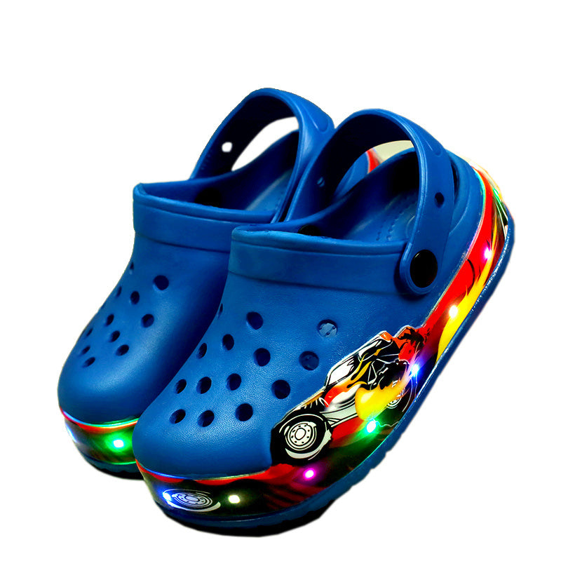 led luminous children sandals